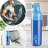 Milton Steel Convey 900 Insulated Inner Stainless Steel Water Bottle, 630 ml, Blue Milton Steel Convey 900 Insulated Inner Stainless Steel Water Bottle, 630 ml, Blue