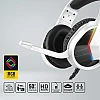 Ant Esports H1100 Pro RGB Wired Over Ear Gaming Headphones with Mic for PC White Ant Esports H1100 Pro RGB Wired Over Ear Gaming Headphones with Mic for PC White