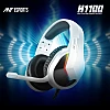 Ant Esports H1100 Pro RGB Wired Over Ear Gaming Headphones with Mic for PC White Ant Esports H1100 Pro RGB Wired Over Ear Gaming Headphones with Mic for PC White