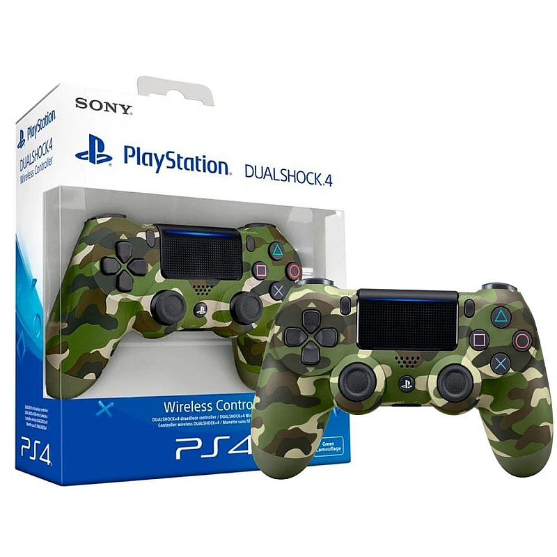 SONY PS4 Dualshock Controller V2 Green Cammo Green, For PS4 SONY PS4 Dualshock Controller V2 Green Cammo Green, For PS4