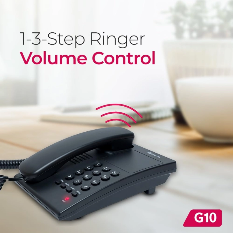 Beetel G10 Newly Launched, Corded Landline Phone Black Beetel G10 Newly Launched, Corded Landline Phone Black