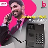 Beetel B17 Corded Landline Phone black Beetel B17 Corded Landline Phone black