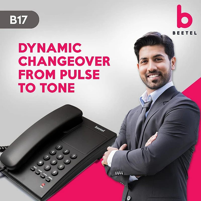 Beetel B17 Corded Landline Phone black Beetel B17 Corded Landline Phone black