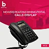 Beetel M56 Caller ID Corded Landline Phone with 16 Digit LCD Display Beetel M56 Caller ID Corded Landline Phone with 16 Digit LCD Display