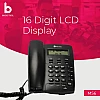 Beetel M56 Caller ID Corded Landline Phone with 16 Digit LCD Display Beetel M56 Caller ID Corded Landline Phone with 16 Digit LCD Display