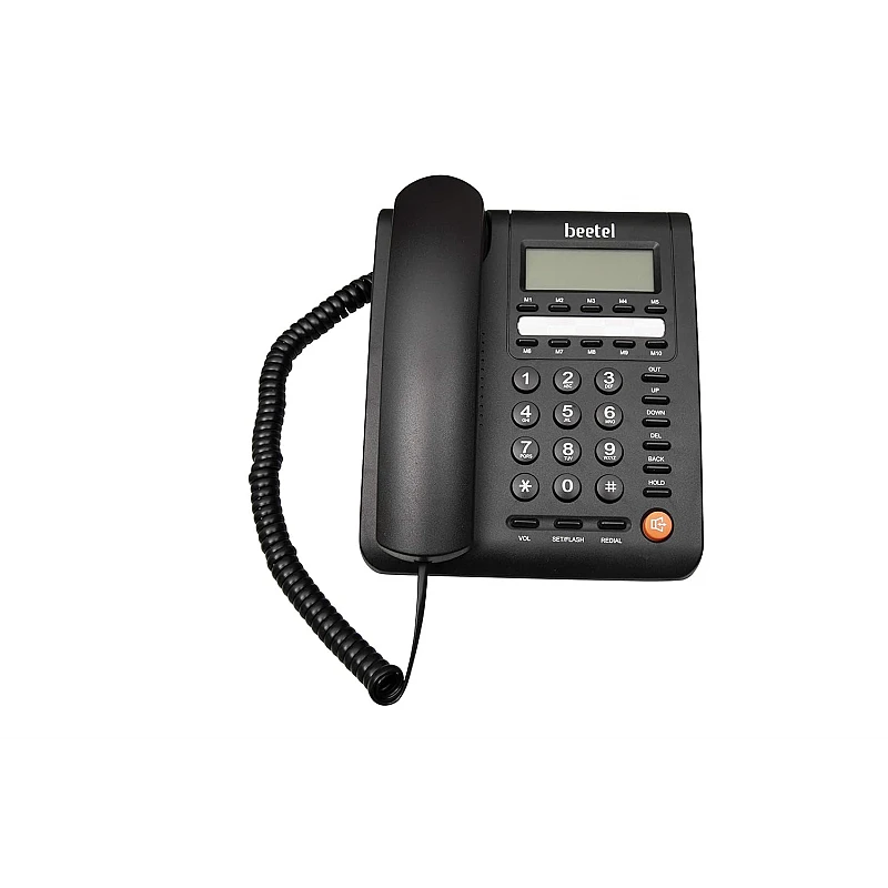 Beetel M59 Caller ID Corded Landline Phone with 16 Digit LCD Display and Adjustable contrast (Black) Beetel M59 Caller ID Corded Landline Phone with 16 Digit LCD Display and Adjustable contrast (Black)