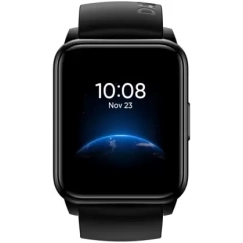 realme Smart Watch 2 with Superbright HD Display And 90 Sports Modes (Black Strap, Regular realme Smart Watch 2 with Superbright HD Display And 90 Sports Modes (Black Strap, Regular
