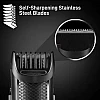 Syska HT200 PRO Trimmer 45 min Runtime 10 Length Settings (Black) Syska HT200 PRO Trimmer 45 min Runtime 10 Length Settings (Black)