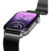 Fitshot Crystal 1.8inch AMOLED Display with bluetooth calling  (Black Strap Regular)