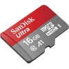 Sandisk 16GB Class 10 Ultra MicroSD UHS-A1 Card with adapter