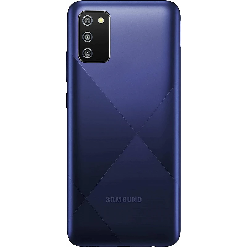 Samsung Galaxy F02s (Diamond Blue, 4GB RAM, 64GB Storage) Refurbished