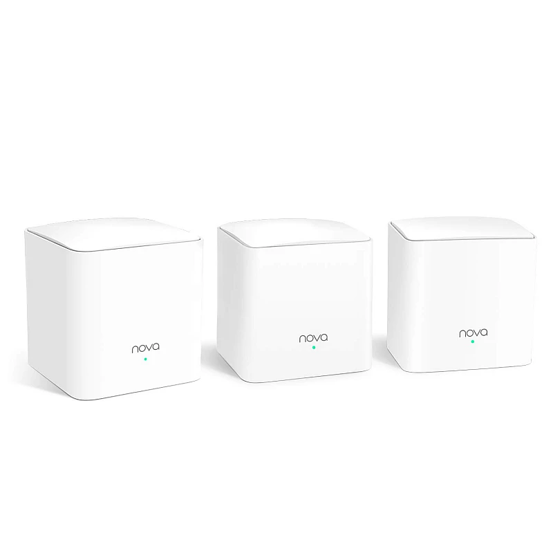 Tenda Nova MW5G Whole Home Mesh Wi-Fi System, 3500sq² Wi-Fi Coverage, Two Gigabit Ports Wi-Fi Booster Tenda Nova MW5G Whole Home Mesh Wi-Fi System, 3500sq² Wi-Fi Coverage, Two Gigabit Ports Wi-Fi Booster