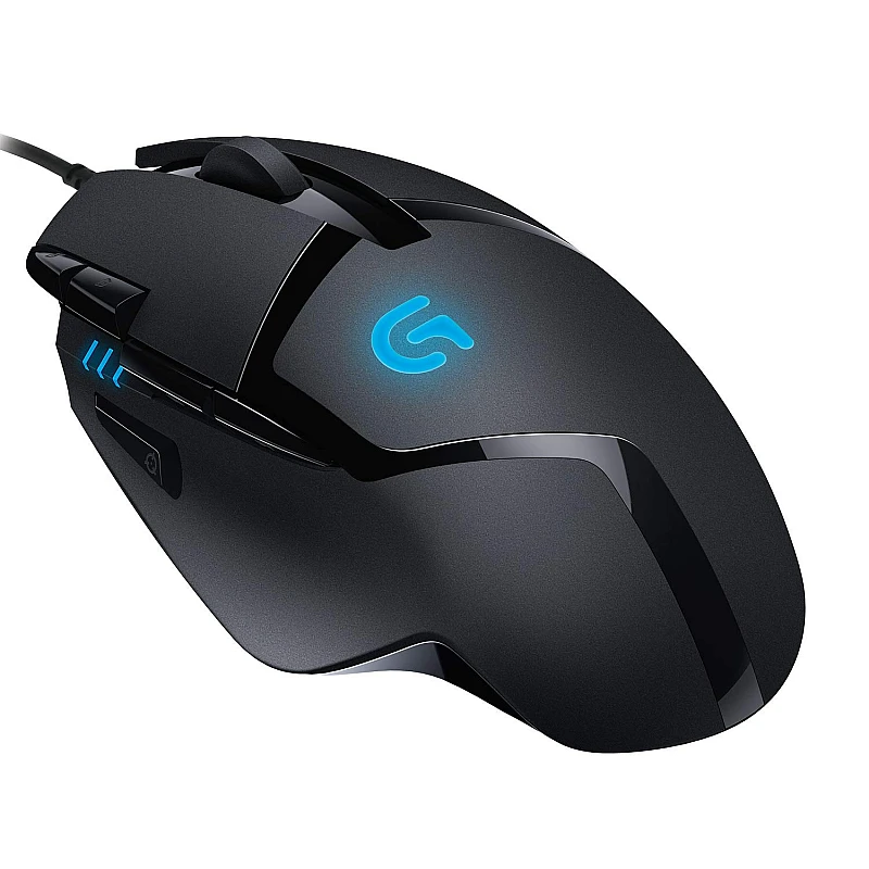 Logitech G402 Hyperion Fury Wired Gaming Mouse, 4,000 DPI, Lightweight, 8 Programmable Buttons Black Logitech G402 Hyperion Fury Wired Gaming Mouse, 4,000 DPI, Lightweight, 8 Programmable Buttons Black