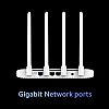 Xiaomi Mi 4A Dual Band Ethernet 1200Mbps Speed Router| 2.4GHz and 5GHz Frequency 128MB RAM White Xiaomi Mi 4A Dual Band Ethernet 1200Mbps Speed Router| 2.4GHz and 5GHz Frequency 128MB RAM White