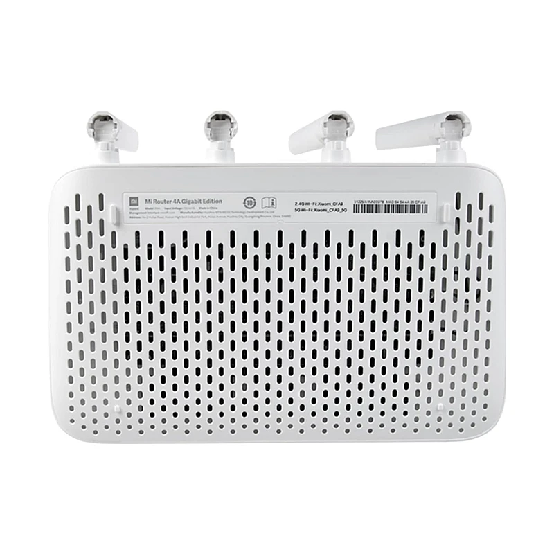 Xiaomi Mi 4A Dual Band Ethernet 1200Mbps Speed Router| 2.4GHz and 5GHz Frequency 128MB RAM White Xiaomi Mi 4A Dual Band Ethernet 1200Mbps Speed Router| 2.4GHz and 5GHz Frequency 128MB RAM White