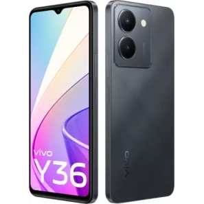 Vivo Y36 (Meteor Black, 8GB RAM, 128GB Storage) Refurbished