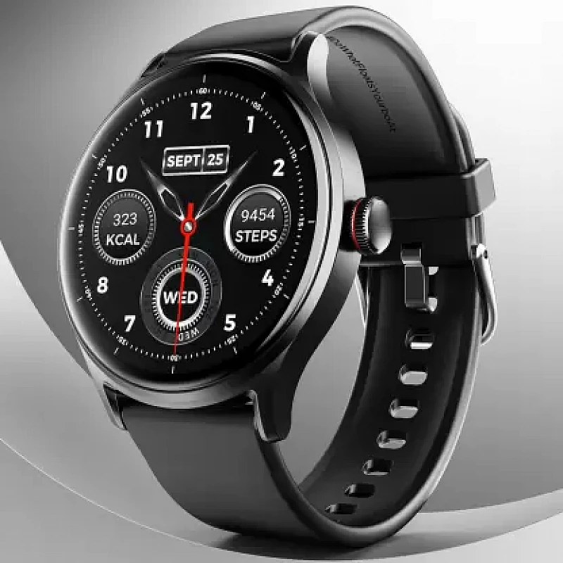 boAt Lunar Mirage with 1.52 '' HD Display & Advanced Bluetooth Calling Smartwatch Active Black