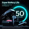 Number Super Buds Pro GT99 4 Mic 50Hr Battery Bluetooth Gaming Headset Glass Black, True Wireless Number Super Buds Pro GT99 4 Mic 50Hr Battery Bluetooth Gaming Headset Glass Black, True Wireless