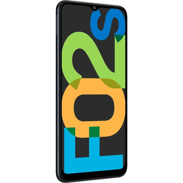 Samsung Galaxy F02s (Diamond Blue, 4GB RAM, 64GB Storage) Refurbished