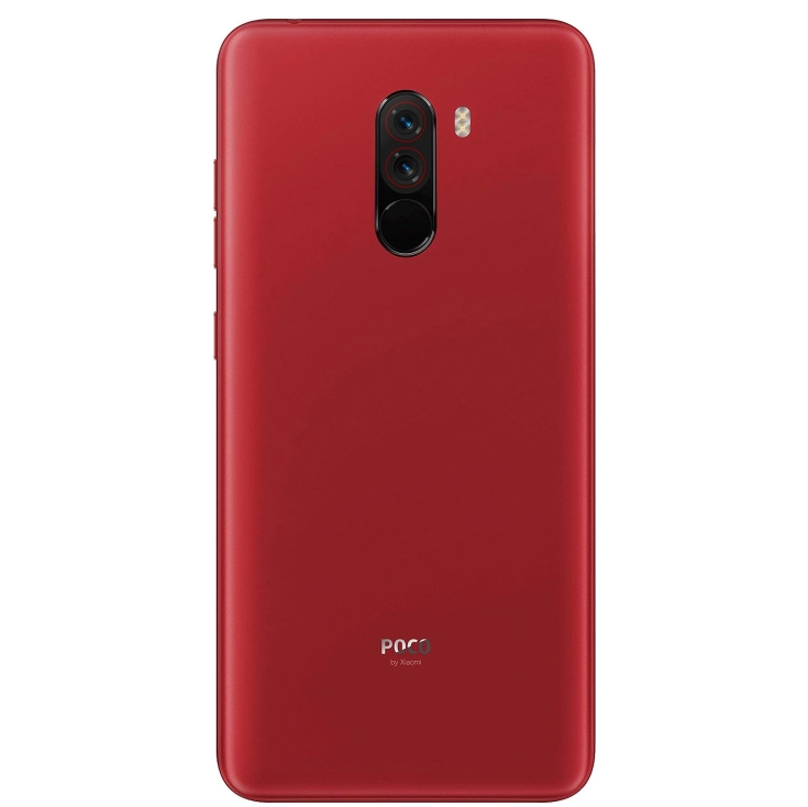 Poco F1 by Xiaomi (Rosso Red, 6GB RAM, SD 845, 128GB Storage) Refurbished