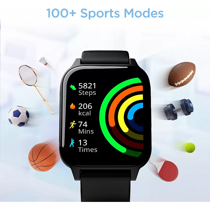 boAt Storm Connect Plus with 1.91" HD Display, Bluetooth Calling, ENx Technology Smartwatch (Active Black Strap, Free Size) boAt Storm Connect Plus with 1.91" HD Display, Bluetooth Calling, ENx Technology Smartwatch (Active Black Strap, Free Size)
