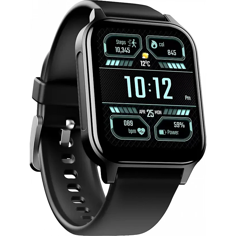 boAt Storm Connect Plus with 1.91" HD Display, Bluetooth Calling, ENx Technology Smartwatch (Active Black Strap, Free Size) boAt Storm Connect Plus with 1.91" HD Display, Bluetooth Calling, ENx Technology Smartwatch (Active Black Strap, Free Size)