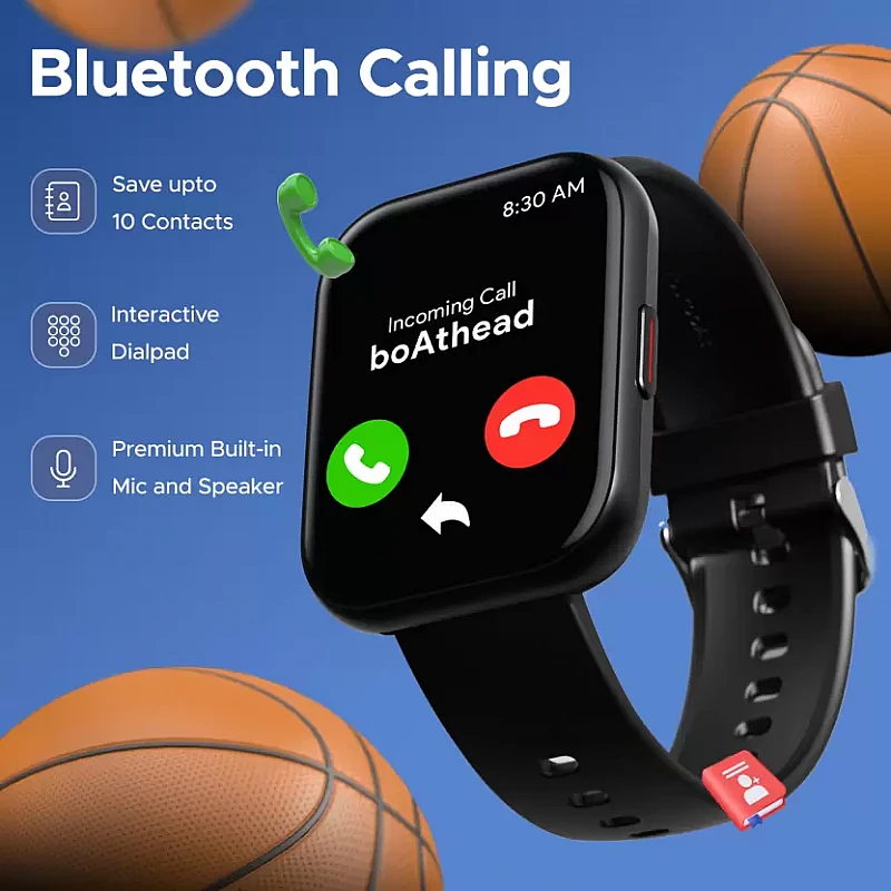 boAt Wave Neo Plus with 1.96" HD Display, BT Calling Smartwatch (Active Black Strap, Free Size) boAt Wave Neo Plus with 1.96" HD Display, BT Calling Smartwatch (Active Black Strap, Free Size)