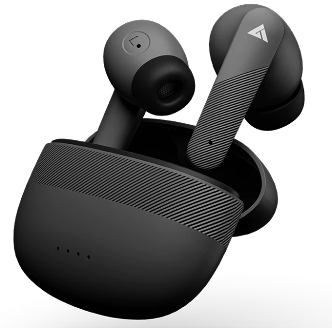 Boult Airbass Z35 with ZEN ENC Mic, 32H Playtime, 45ms Ultra-Low Latency Mode (Graphite Black, True Wireless)