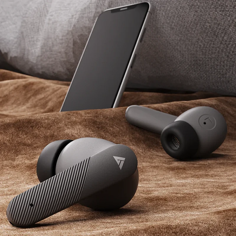 Boult Airbass Z35 with ZEN ENC Mic, 32H Playtime, 45ms Ultra-Low Latency Mode (Graphite Black, True Wireless) Boult Airbass Z35 with ZEN ENC Mic, 32H Playtime, 45ms Ultra-Low Latency Mode (Graphite Black, True Wireless)