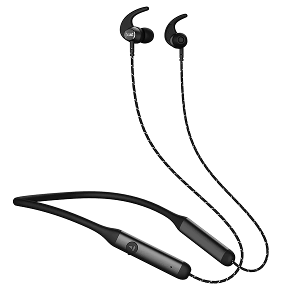 boAt Rockerz 333 Upto 30 Hours Battery Bluetooth Headset (Active Black, In the Ear)
