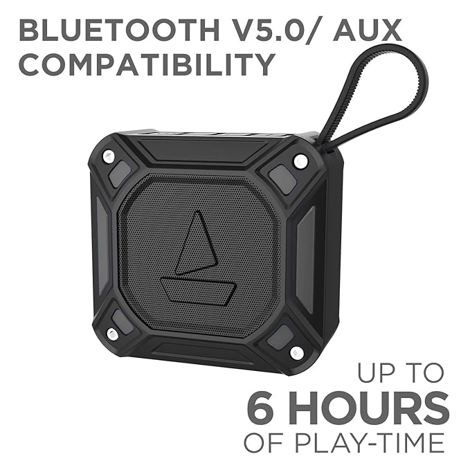 boAt Stone 200 Portable Bluetooth Speakers Black