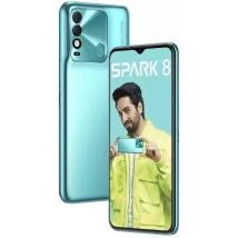 Tecno Spark 8 (Turquoise Cyan 2 GB RAM 64 GB Storage Refurbished