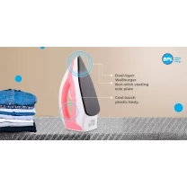BPL BDIP11111 1100 W Dry Iron (Pink, White) BPL BDIP11111 1100 W Dry Iron (Pink, White)