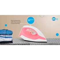 BPL BDIP11111 1100 W Dry Iron (Pink, White) BPL BDIP11111 1100 W Dry Iron (Pink, White)