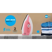 BPL BDIP11111 1100 W Dry Iron (Pink, White) BPL BDIP11111 1100 W Dry Iron (Pink, White)