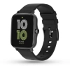 Pebble Spark 1.7 inch Bluetooth Calling, HD Display with SPO2, HR Monitor Smartwatch Black