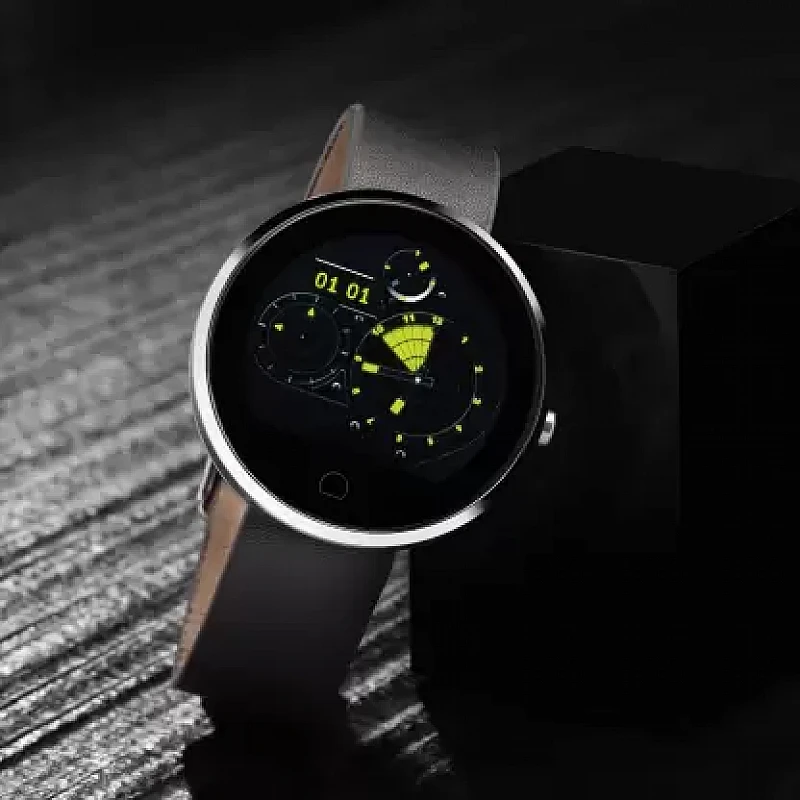 Metronaut X9 Round Dial Smartwatch with Heart Rate Sensor and Pedometer (Black) Metronaut X9 Round Dial Smartwatch with Heart Rate Sensor and Pedometer (Black)