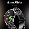 Pebble Cosmos Bold Pro 1.39" HD Display Luxury Metal Straps, BT Calling Voice Assistant Smartwatch (Black Strap, Free Size) Pebble Cosmos Bold Pro 1.39" HD Display Luxury Metal Straps, BT Calling Voice Assistant Smartwatch (Black Strap, Free Size)