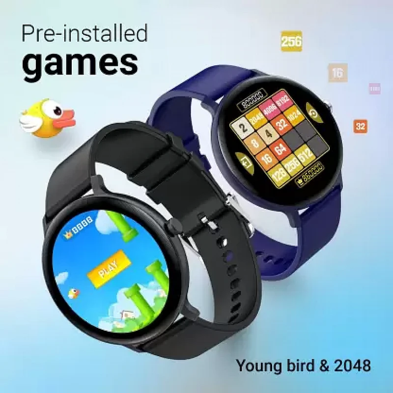 CrossBeats Orbit STYL 1.39 HD Display ,Built-in Games, 100+ watch faces, 15 days battery Smartwatch (Black Strap, Free Size) CrossBeats Orbit STYL 1.39 HD Display ,Built-in Games, 100+ watch faces, 15 days battery Smartwatch (Black Strap, Free Size)