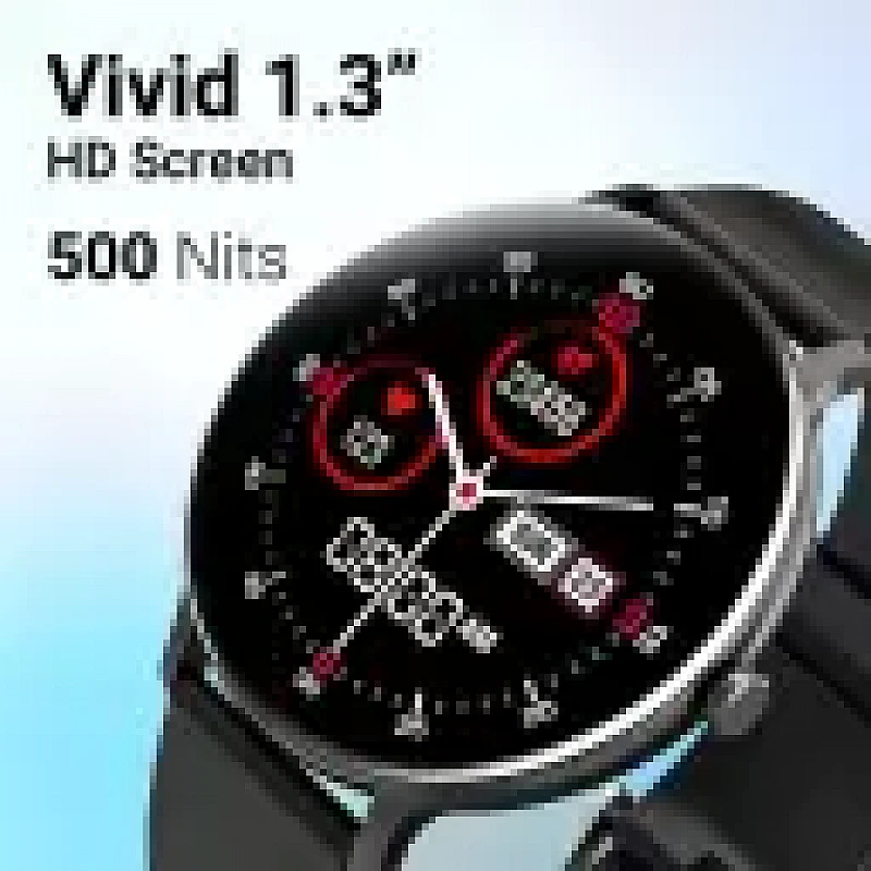 CrossBeats Orbit STYL 1.39 HD Display ,Built-in Games, 100+ watch faces, 15 days battery Smartwatch (Black Strap, Free Size) CrossBeats Orbit STYL 1.39 HD Display ,Built-in Games, 100+ watch faces, 15 days battery Smartwatch (Black Strap, Free Size)