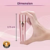 AGARO Facial Hair Remover MHR100 for Women, Electric Painless Hair Remover with 3D Floating Head Rose Gold AGARO Facial Hair Remover MHR100 for Women, Electric Painless Hair Remover with 3D Floating Head Rose Gold