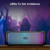 boAt Stone 580 Bluetooth Speaker with 12W RMS Stereo Sound LED Lights Up to 8 HRS Playtime Midnight Black boAt Stone 580 Bluetooth Speaker with 12W RMS Stereo Sound LED Lights Up to 8 HRS Playtime Midnight Black