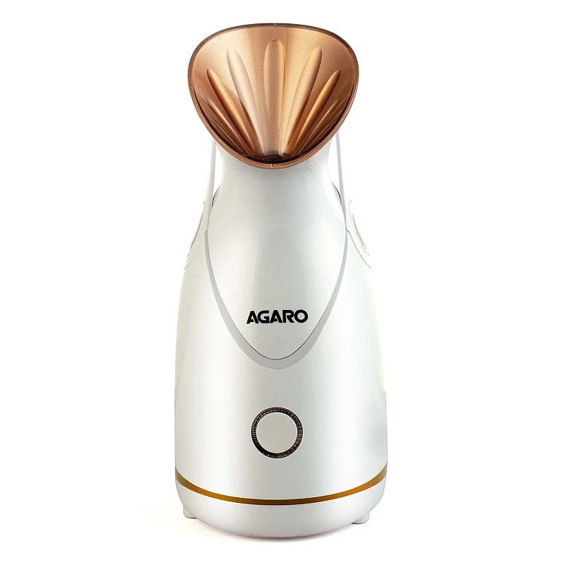 AGARO FS2117 Facial Steamer With Nano Ionic Hot Steaming Technology, 100ML Water Tank Rose Gold AGARO FS2117 Facial Steamer With Nano Ionic Hot Steaming Technology, 100ML Water Tank Rose Gold