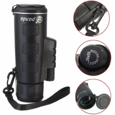 Cospex Optical Monocular Camping Panda Binoculars Telescope Lens With Tripod330A Mobile Phone Lens