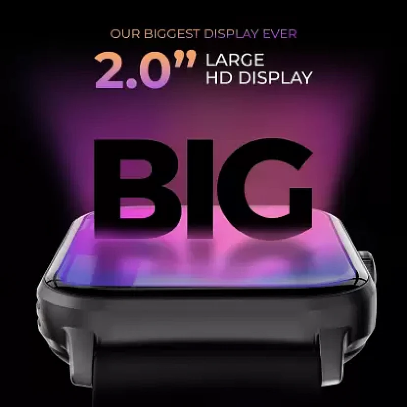 beatXP Unbound NEO 1.8" Super AMOLED 2.5D Curved Display, One-Tap BT Calling Smartwatch (Black) beatXP Unbound NEO 1.8" Super AMOLED 2.5D Curved Display, One-Tap BT Calling Smartwatch (Black)