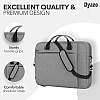 Dyazo Slim Water Resistant Laptop Bag/Briefcase Compatible for Lenovo (Grey) Dyazo Slim Water Resistant Laptop Bag/Briefcase Compatible for Lenovo (Grey)