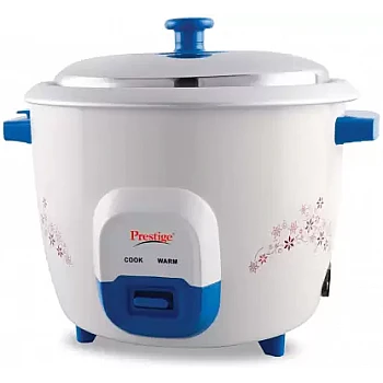 Prestige Atlas Delight Electric Rice Cooker  (1 L, Blue)