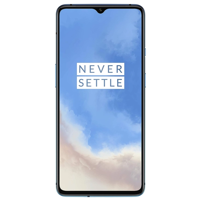 OnePlus 7T (Glacier Blue,8 GB RAM 256 GB Storage Refurbished