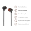 Jbl tune 160bt pure bass wireless in-ear headphones with mic (black) Jbl tune 160bt pure bass wireless in-ear headphones with mic (black)