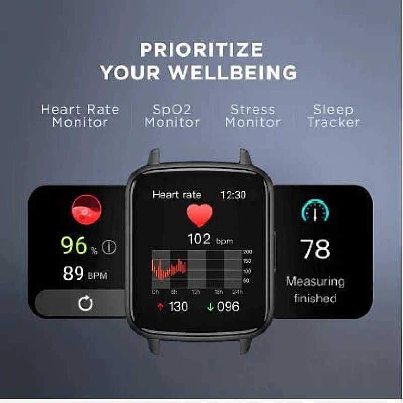 boAt Wave Neo with 1.69 inch , 2.5D Curved Display & Multiple Sports Modes Smartwatch (Blue Strap, Free Size) boAt Wave Neo with 1.69 inch , 2.5D Curved Display & Multiple Sports Modes Smartwatch (Blue Strap, Free Size)